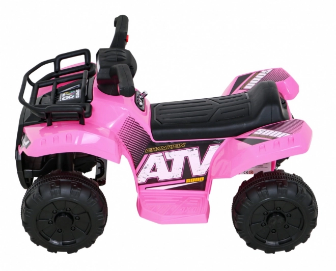 Quad elettrico Storm rosa per bambini