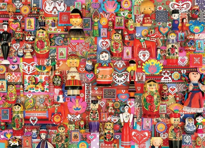 Puzzle Bambole 1000 Pezzi di Cobble Hill