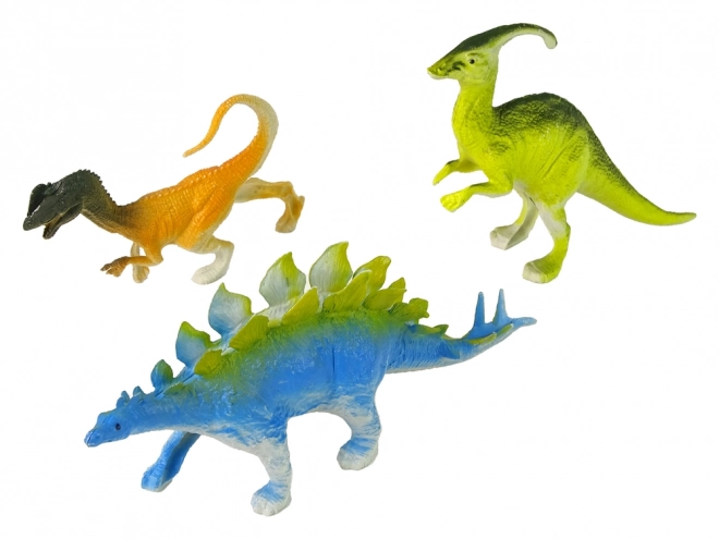 Set di Figurine di Dinosauri Colorati