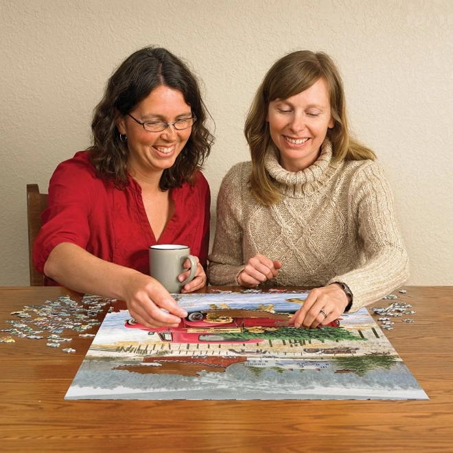 Puzzle Natale in Fattoria COBBLE HILL 1000 Pezzi