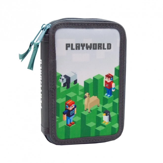 Astuccio a due piani Playworld