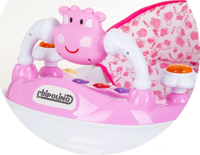 Chipolino girello interattivo Little Cow rosa