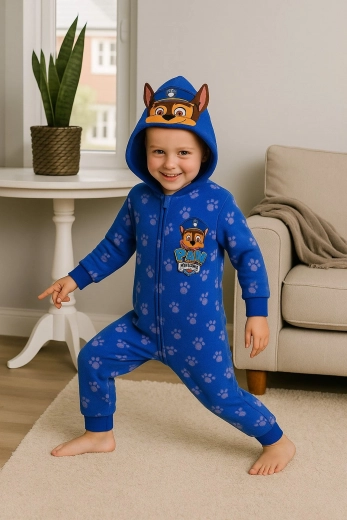 Cappuccio giocoso con motivo 3D