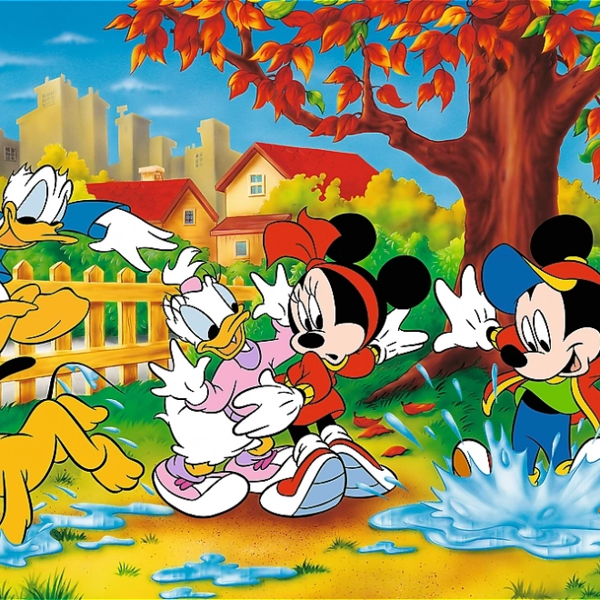 Puzzle Gioco nelle Pozzanghere 160 pezzi