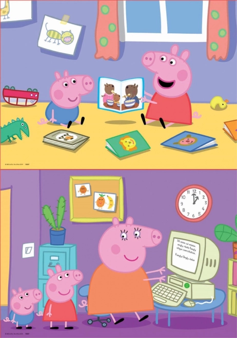 Puzzle Peppa Pig 2x20 Pezzi EDUCA