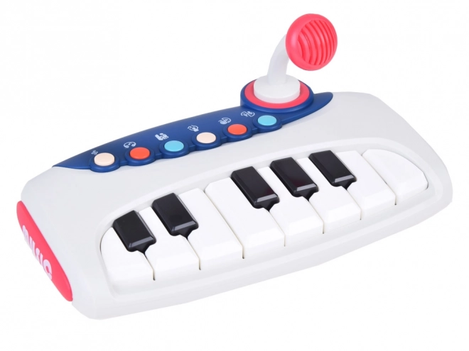 Pianoforte musicale interattivo con microfono per bambini