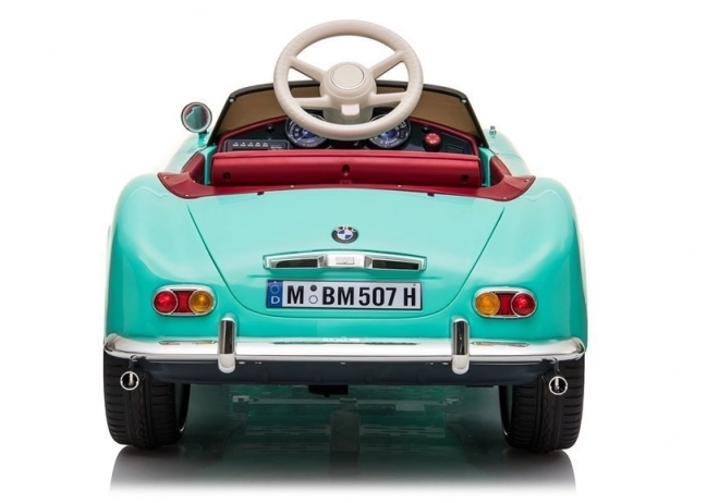 Auto a batteria BMW Retro Verde laccato