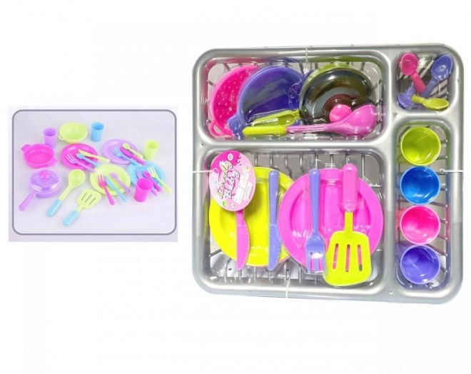 Set cucina in plastica per bambini