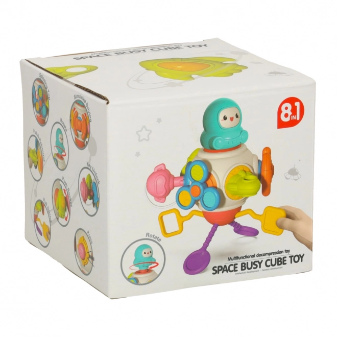 Giocattolo sensoriale 8 in 1 per neonati