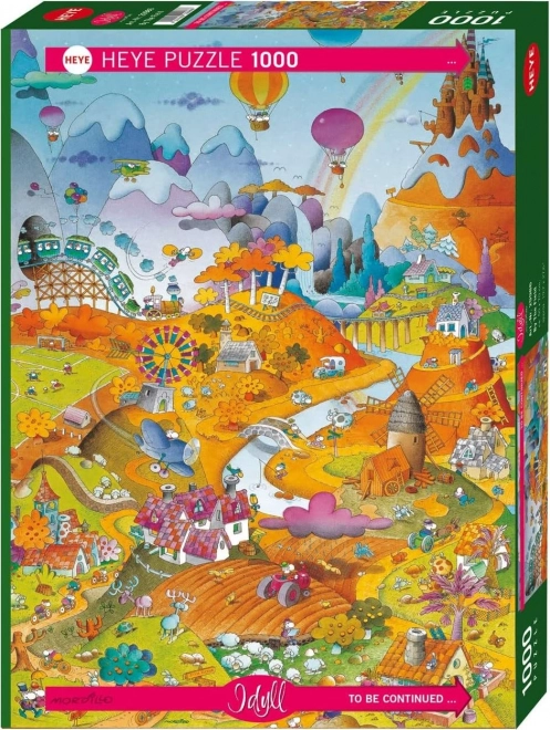 Puzzle 1000 pezzi Idillio - Campo