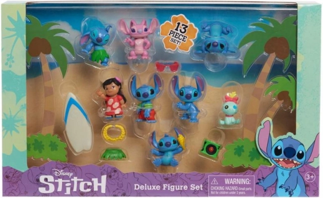 Set di figurine Stitch Deluxe