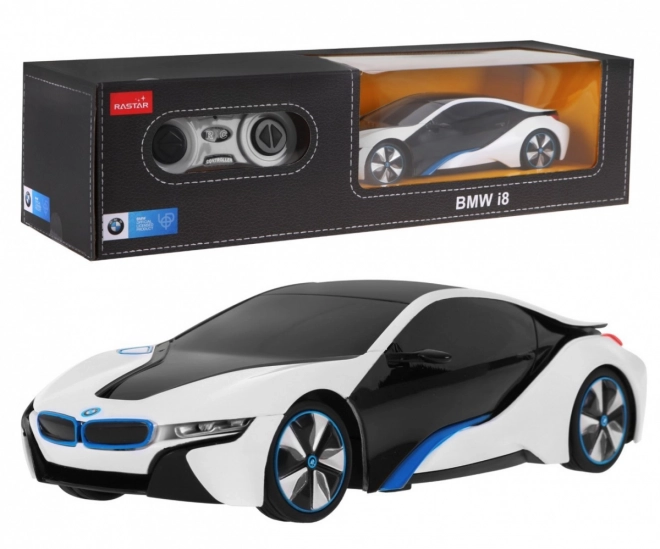 Modello BMW I8 Bianco RASTAR 1:24 Telecomandato