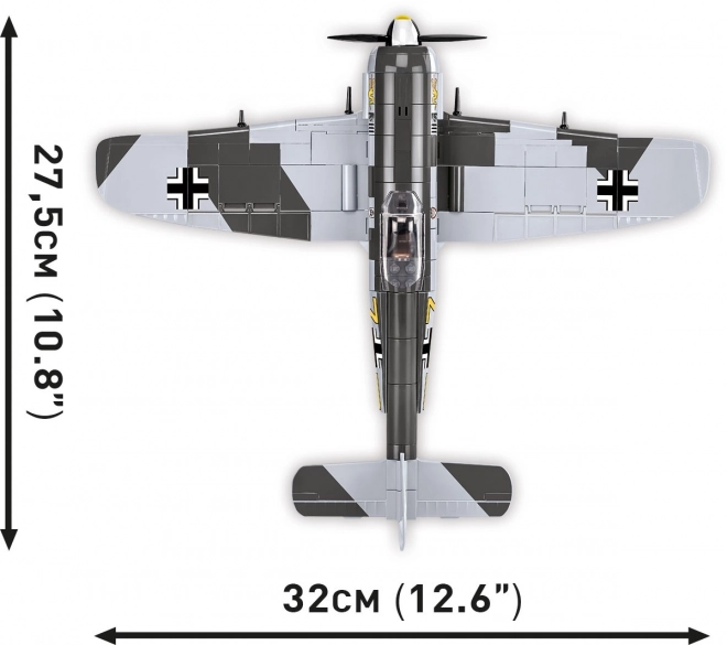 Focke-Wulf Fw 190 A3 II Guerra Mondiale - Set di costruzione COBI