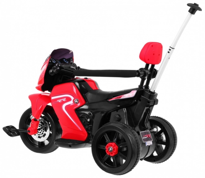 Motocicleta elettrica 3 in 1 per bambini con audio LED e maniglione rimovibile