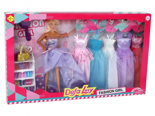 Bambola per Bambini con Capelli Lunghi Accessoriati