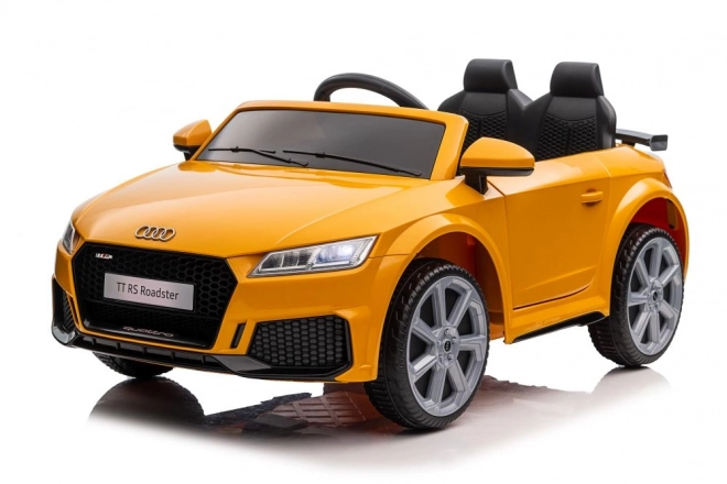 Auto Elettrico Audi TT RS Giallo