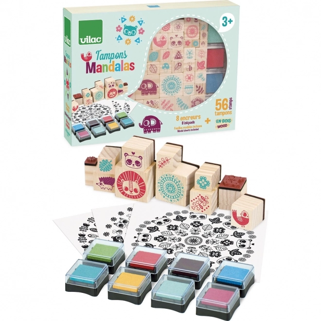 Kit Timbri Mandala per Bambini