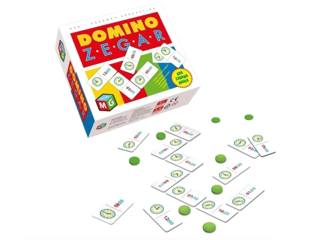 Gioco educativo domino orologio Multigra