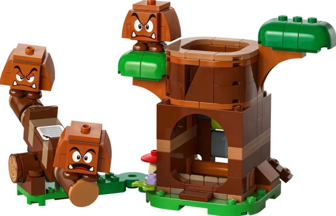 Goombas con set da giardino LEGO Super Mario