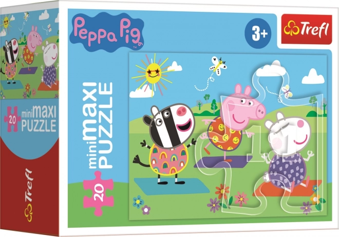 Puzzle Peppa Pig: Esercizio 20 Pezzi