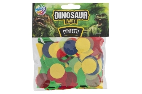 Confetti di carta a tema dinosauro