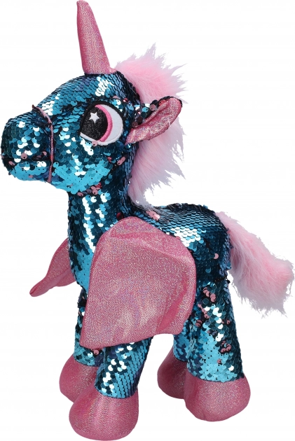 Unicorno di peluche 28 cm