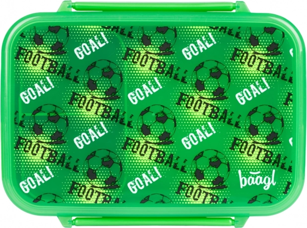 Baagl scatola portapranzo Calcio con scomparti