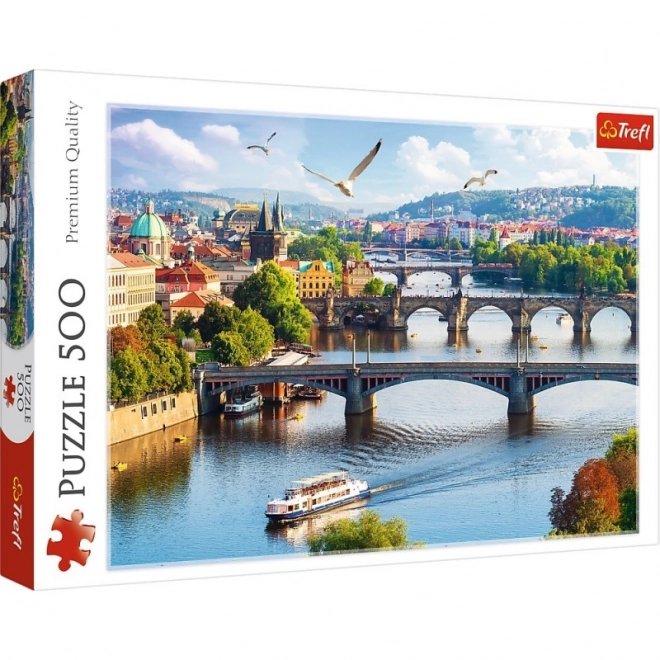 Puzzle Ponti di Praga Repubblica Ceca 500 Pezzi