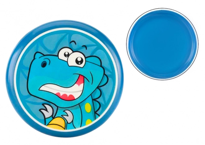 Frisbee con Dinosauro Blu 20 cm