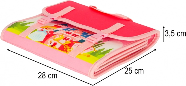Zaino sensoriale Montessori rosa