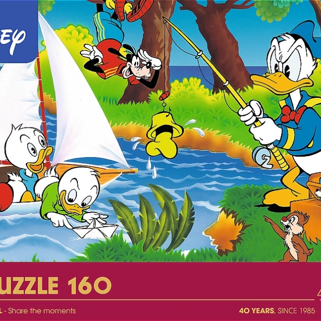 Puzzle Avventura al lago 160 pezzi