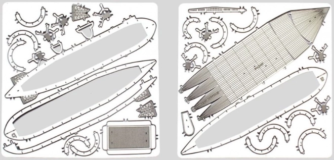 Puzzel 3D Metal Earth Graf Zeppelin