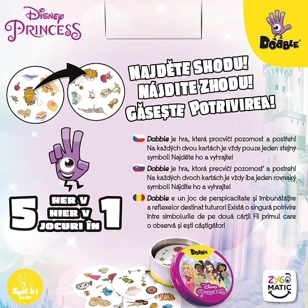 Dobble Disney Principesse