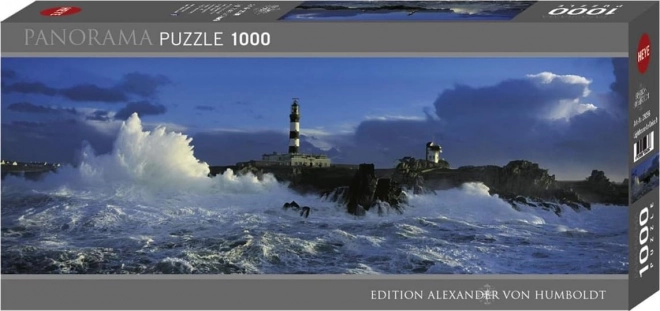 Puzzle panoramico faro Le Créac'h Bretagna 1000 pezzi