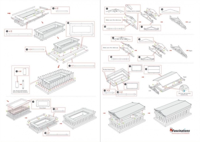 Puzzle 3D Tempio Partenone METAL EARTH