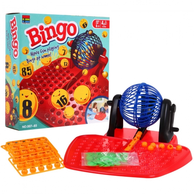 Gioco Bingo per Bambini 4+ Lotteria Numerica con Macchina Estrazione