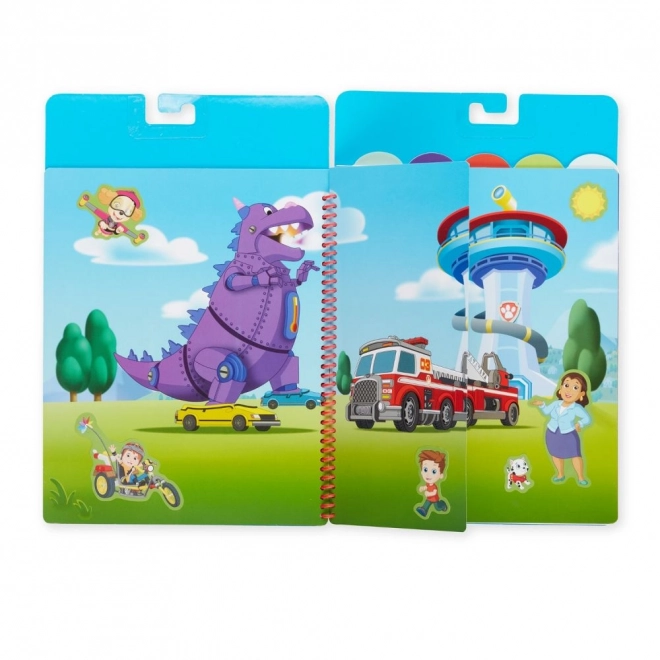 Adesivi Riutilizzabili Flip-Flap Missione Finale Paw Patrol