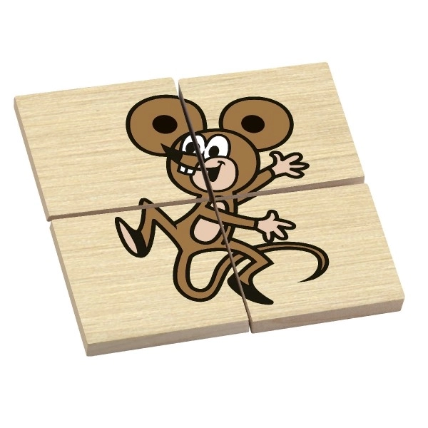 Puzzle in legno Krtek