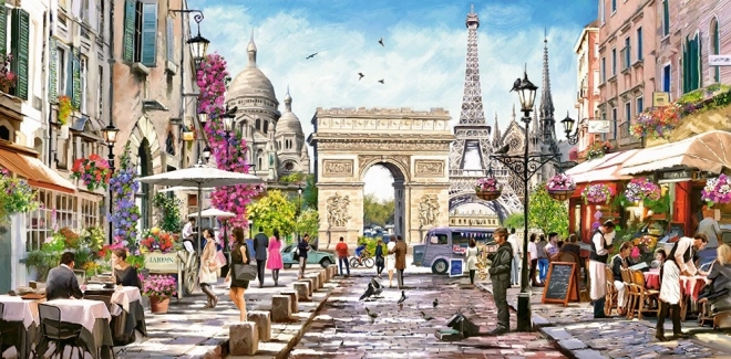 Puzzle Castorland Le strade di Parigi 4000 pezzi