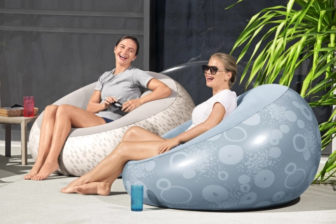 Poltrona gonfiabile blu Bestway