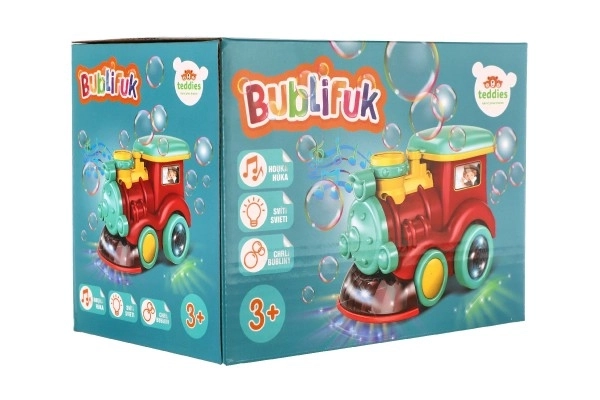 Locomotiva Bubble con luci e suoni