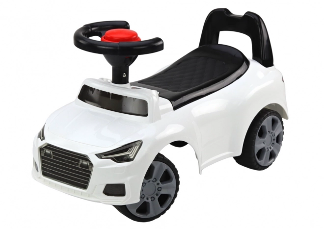 Automobilina per Bambini con Clacson e Scomparto Bianco