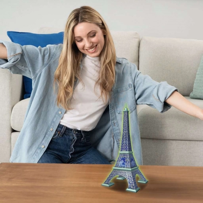 Puzzle 3D luminoso Torre Eiffel