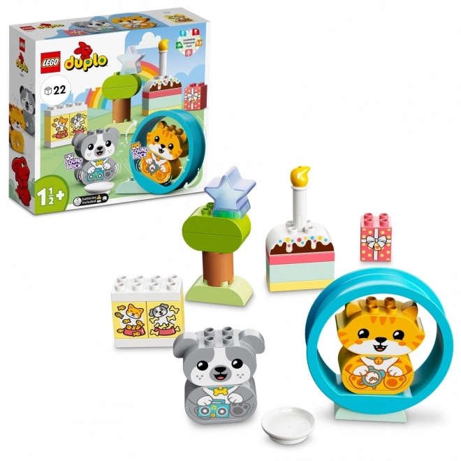 Lego Duplo Il mio primo cucciolo e gattino con suoni
