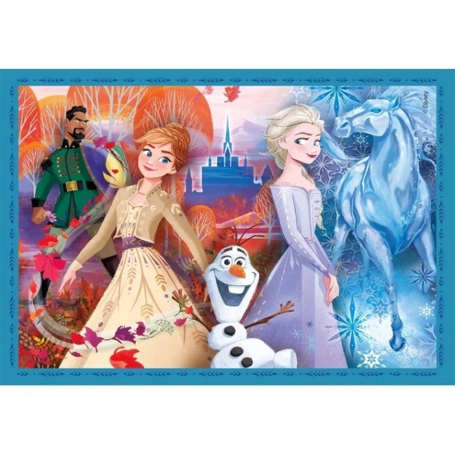 Puzzle Clementoni 4 in 1 - Frozen