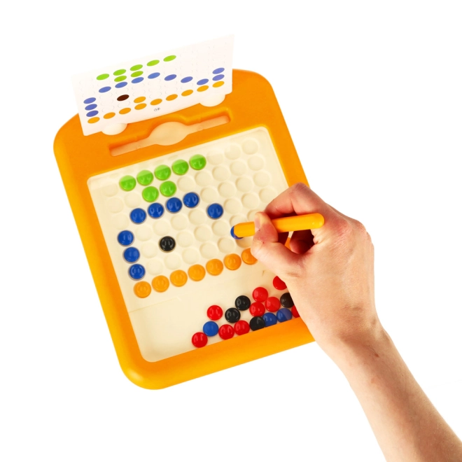 Penna magnetica e 40 palline per un gioco preciso