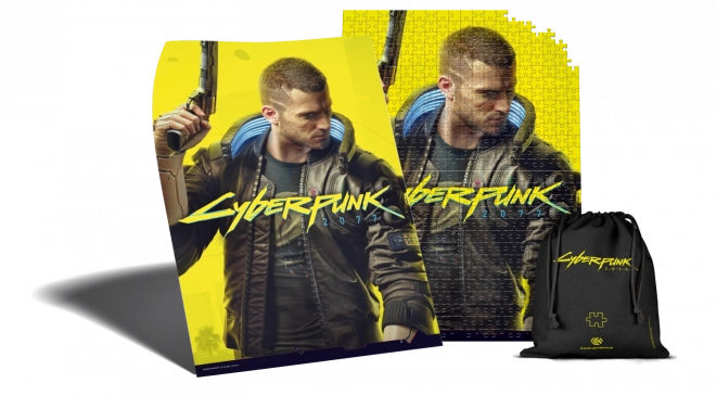 Puzzle Cyberpunk 2077 - Ritratto Maschile V 500 Pezzi