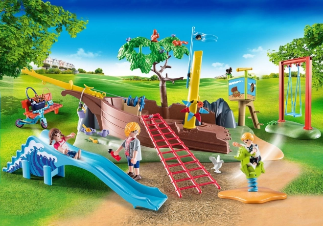 Ricco set di personaggi e scenari
