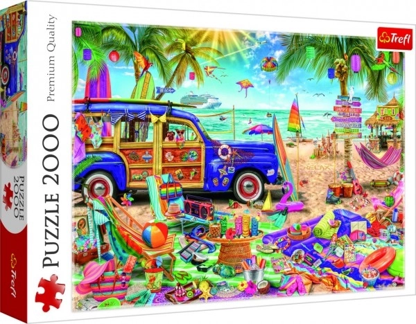 Vacanze Tropicali Puzzle 2000 Pezzi Trefl