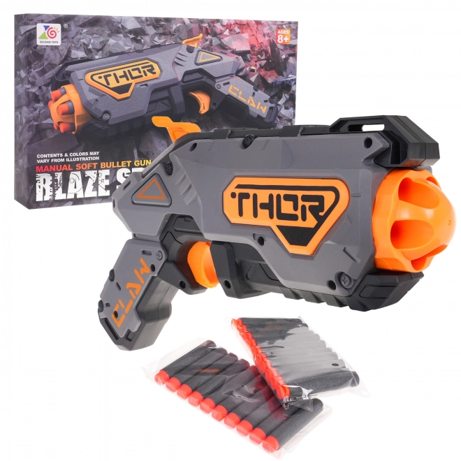 Pistola Per Bambini Blaze Storm Manuale Grigio